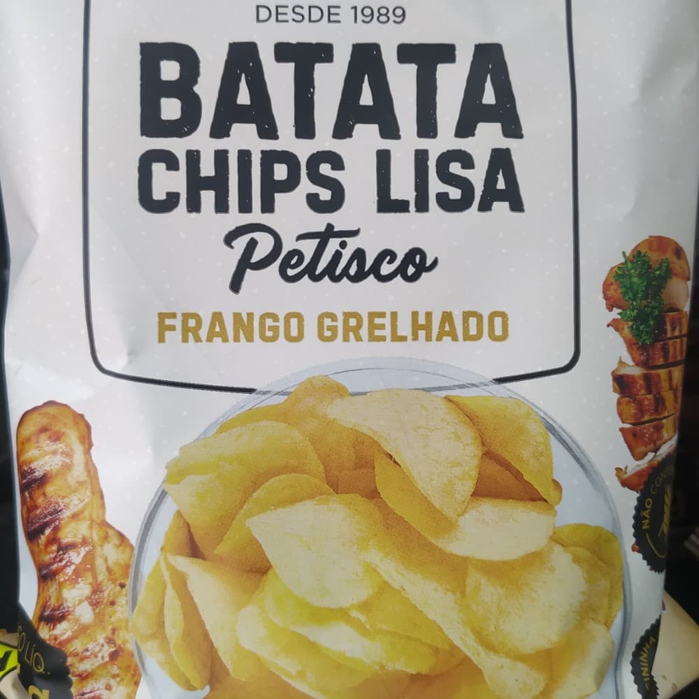 Batata Chips frango grelhado